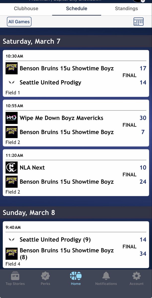 Croom2408's tweet photo. My Showtime boyz lived up to the name after the first day only scoring 46 points we came back the next day with 143 points and @The7on7NW  15u division champions thank you to the @The7on7NW  for a great Event as well! https://t.co/3rf6VlPlNQ