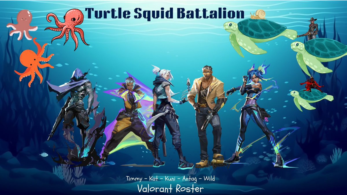 Turtle Squid Batallion tweet media