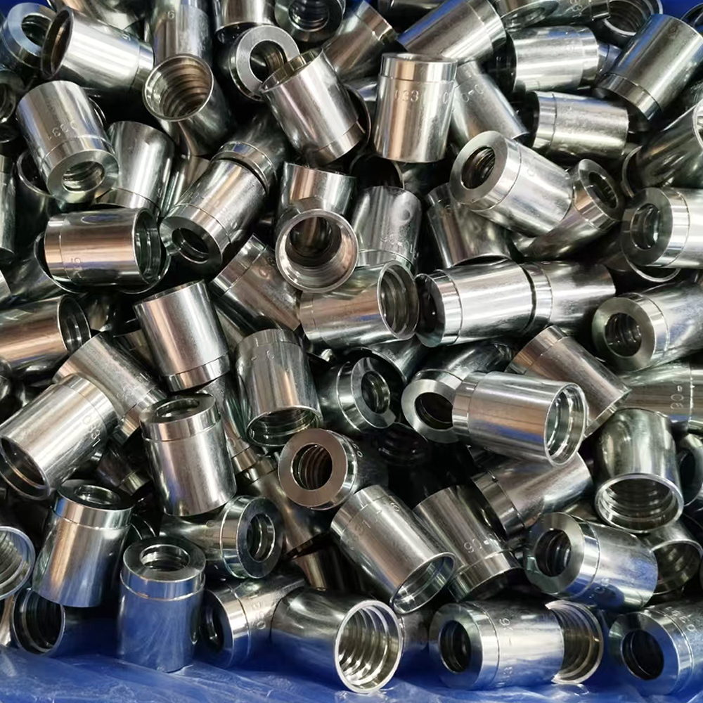 AliceZhao136584's tweet image. Hydraulic ferrule with best price.
Most popular hydraulic ferrules/sleeves/sockets are 00110 for hydraulic hose SAE100 R1, 03310 for R1/R2, 00400 for EN956 4SP/4SH.
Message us for instant price list!
#hoseassembly #Ferrules #hydraulicfittings #assembly #fittingssupplier #fittings