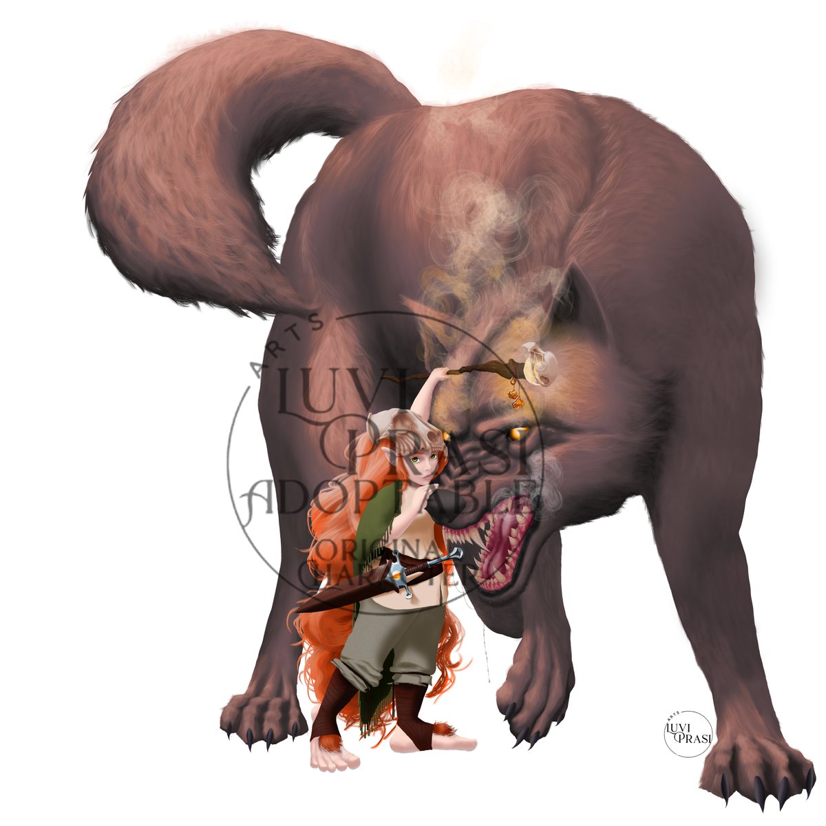 Hii! 👋
New auction: ✧ Halfling druid adoptable ✧ 😁

ych.commishes.com/auction/show/5…

#did #drawart #rpggames #chracter #chracterdesign #rpg #halfling #druid