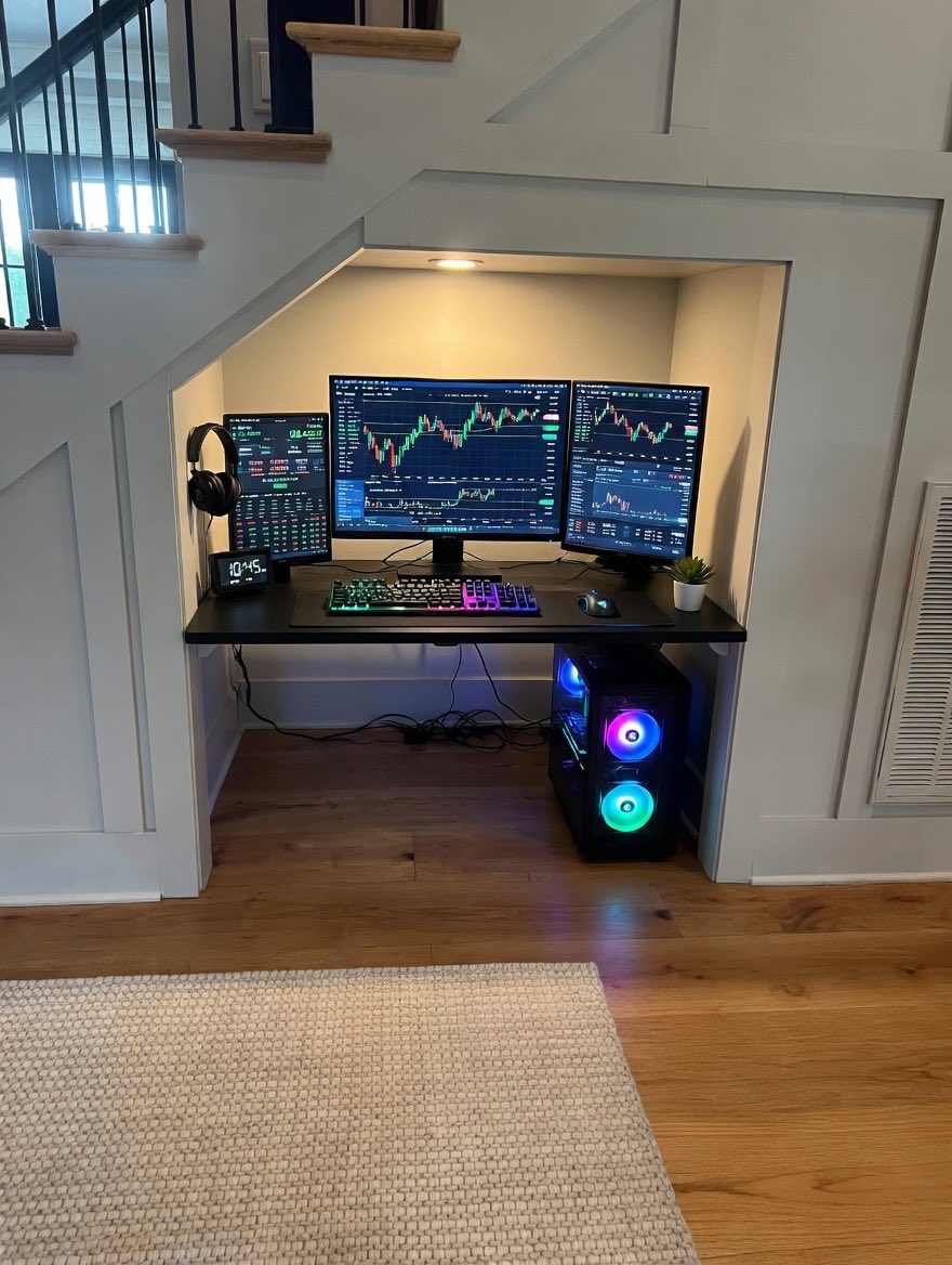 Any one have any ideas?

Was thinking a little blow out and put the setup inside 

$SPACE