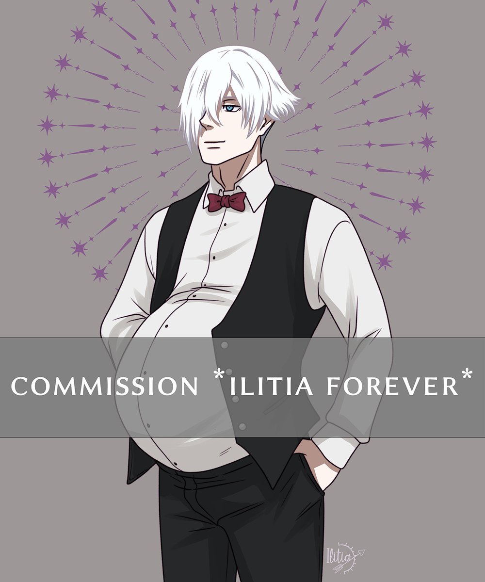IlitiaForever's tweet photo. And another winner of the quick draw for my Patreon contributors, Commission Decim from Death Parade. #mpreg #decim #deathparade #patreon #myart https://t.co/tuViSouqrH