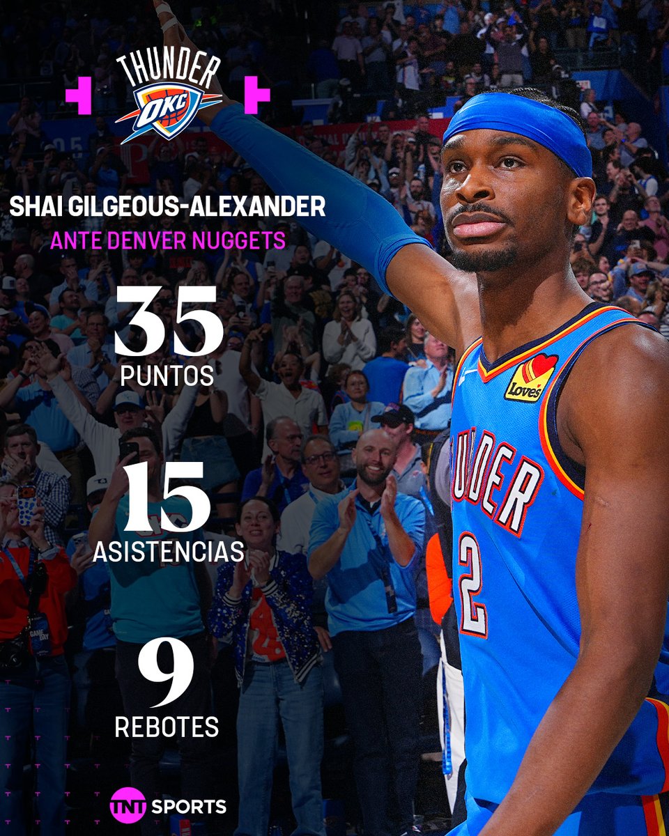 ⚡🔥🤩 ¡PARTIDAZO DE PRINCIPIO A FIN!

El OKC vs. Denver fue una locura en la #NBAxTNTSports, nos dejó un Shai HISTÓRICO y clutch, una polémica por un golpe al Joker y un duelo que estuvo a SEGUNDOS de irse a OT. Simplente: locura.

Viví lo mejor de la NBA en HBO Max y también