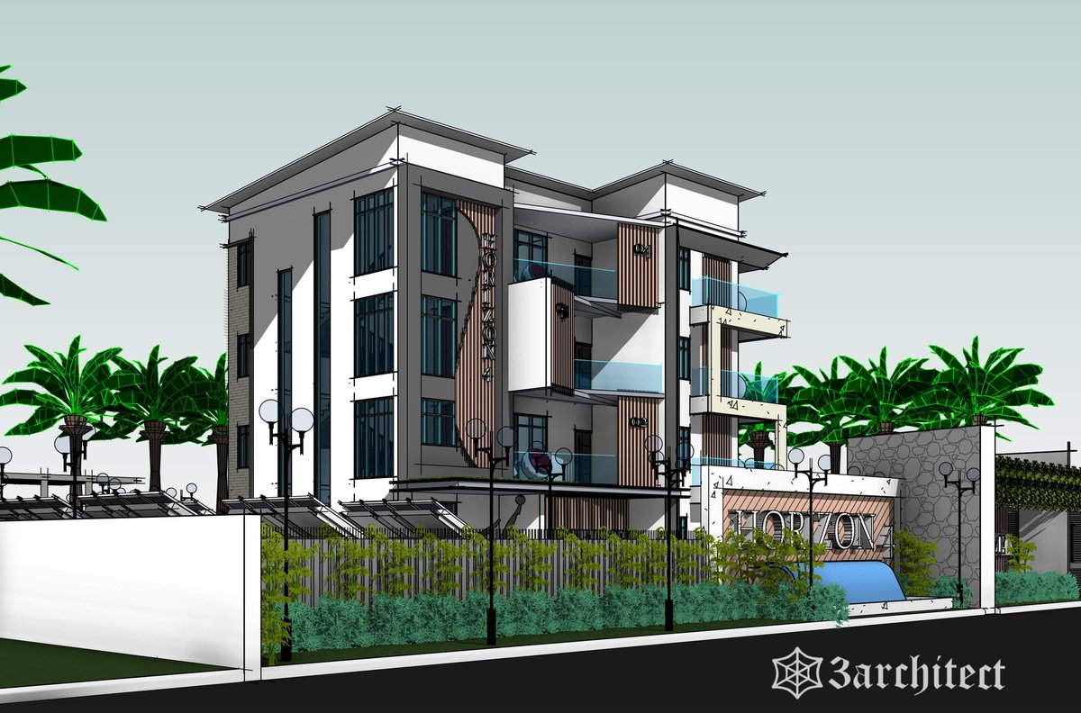 _iamgr3gry's tweet image. 🕸️·  HORIZON 4: The reimagining.

#architecture #revit #design #apartments #residential #archivisuals