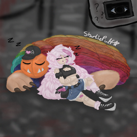 just sleeping #PoppyPlaytime #poppyplaytimeoc #poppyplaytimefanart #PPTSweetheartSerenade