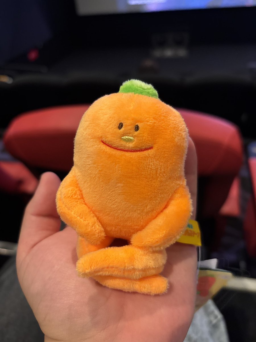 Zero_Ultra_VRC's tweet photo. 昨日は幼なじみとのお別れ会でした

映画を観る前にキャロルス・ドーン
というぬいぐるみを手に入れました笑

その後一蘭に行ったのですが
ハンガーが折れてて友達のコートで
なで肩になってました。

最高の思い出でした！

なんか腕と足が動くぬいぐるみだったので
友達のと抱きしめあってました。 https://t.co/8X2OepYUI0
