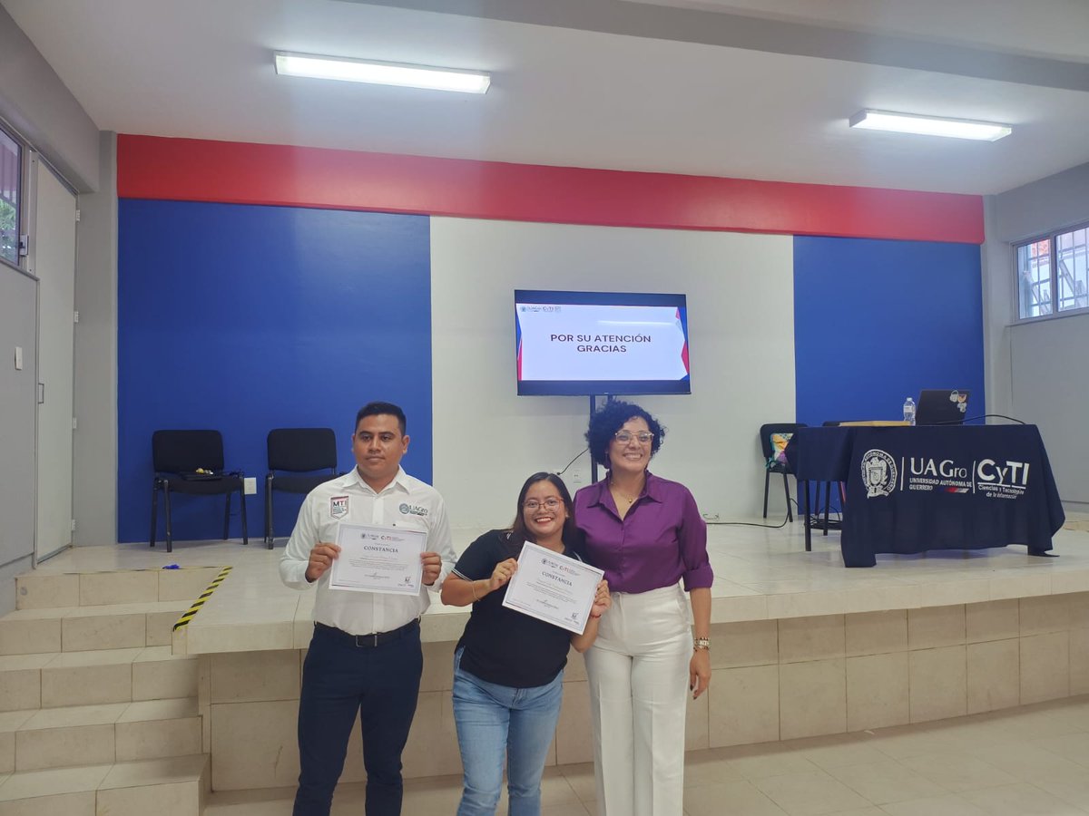 cytiuagro's tweet photo. En el 17.º aniversario de la Facultad de Ciencias y Tecnologías de la Información, Sergio Murga Carbajal presentó la ponencia sobre el diseño e implementación de un sistema basado en psicopedagogía positiva y neurociencias para el seguimiento integral de estudiantes.
#SomosCyTI https://t.co/UwddbKIr9K