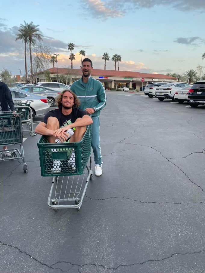 RottenKnee23's tweet image. This beat the defending Indian Wells Champions. 😄

#Djokovic 🇷🇸 #Tsitsipas 🇬🇷 #TennisParadise 🛒