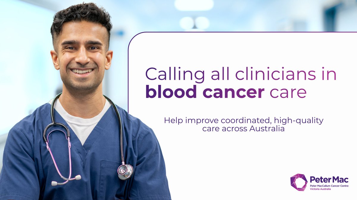 Peter Mac Cancer Centre tweet media