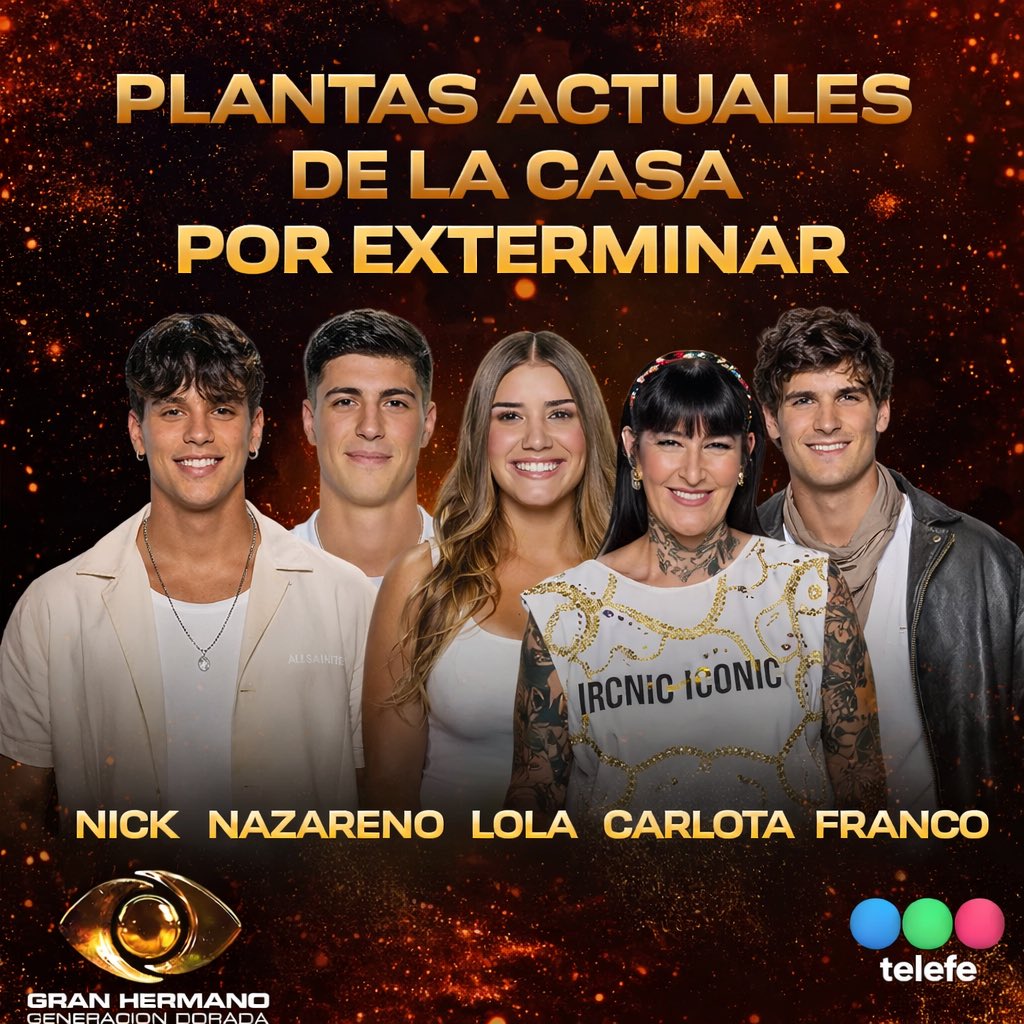 QUE 2 DE ESTOS SE VAYAN ESTA SEMANA🙏

#GranHermano