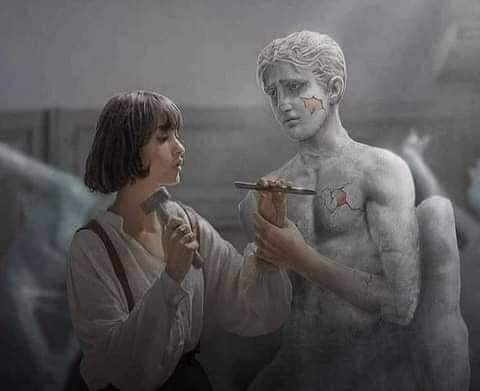 2Weirdooooo's tweet photo. “I saw the angel in the marble and carved until I set him free.
Michelangelo
#Literature https://t.co/DxTU9GMfrg