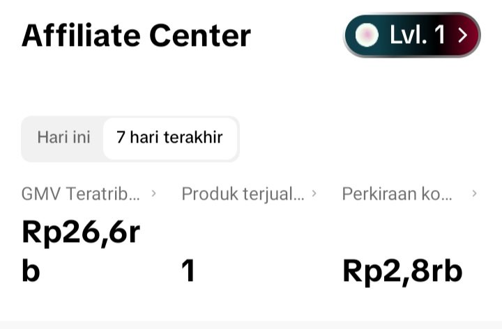 TekotokShop's tweet photo. Alhamdulillah Puji Syukur🤲
Akhirnya Pecah Telor☄️
Yok Semangatt untuk Affiliate Pemula🔥
#pejuangrupiah #zonauangㅤ https://t.co/oXAmvTWREw