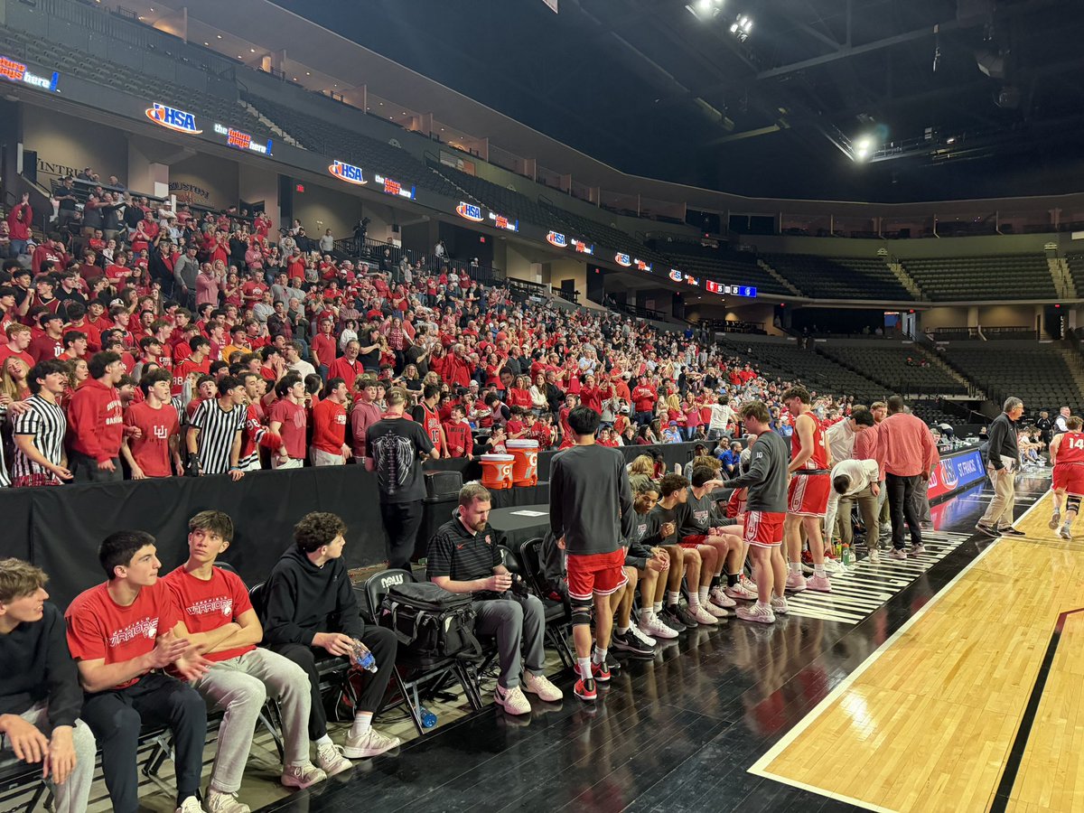 DHS__Athletics's tweet photo. Super-Sectional Champions!!!🏆 

Thank you to our community for showing up!

Proud day to be a Warrior!

Next stop, Champaign!

#Warriors https://t.co/0oJCtpu6SN