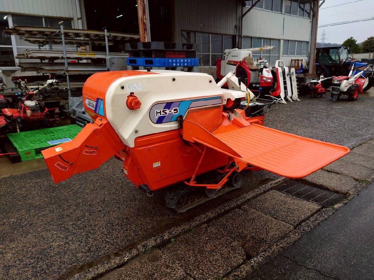 クボタ　RH400 自動脱穀機　自走式　HS-5 クボタ RH400 自動脱穀機 自走式 HS-5