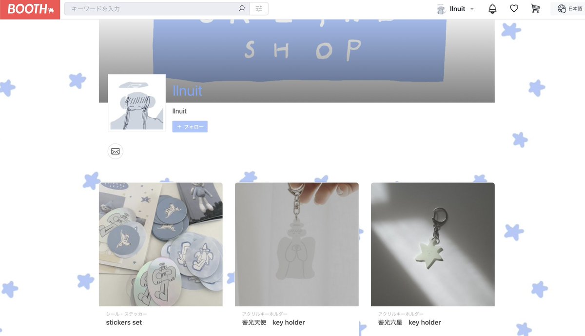 突然ですが BOOTH net shop がopenしました！ ひとまず ・sticker set