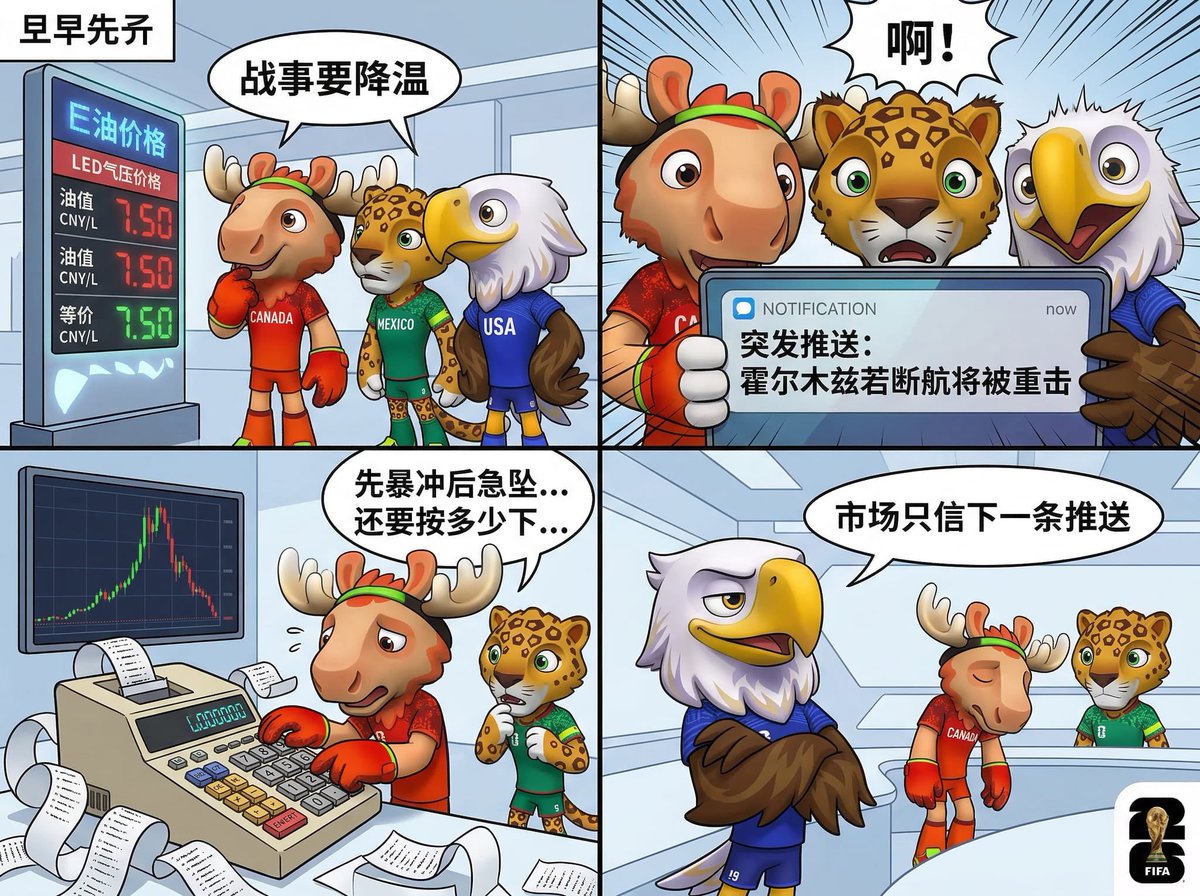 AAAmuto's tweet photo. ☀️ 阿木童晨报 | 3月10日 | 世界杯倒计时 93 天

⚽ 时间在收口，世界杯情绪在抬头。

早盘关键词就俩：中东风险和流动性预期。市场先被吓，再被数据和预期拉回，波动很硬核。

1️⃣ 霍尔木兹威胁再升级

特朗普放话若伊朗阻断油运将加码打击，地缘溢价重新抬头。

2️⃣ 能源成本冲高后剧震

FT 报道袭击后能源成本飙升，油价从高位回撤，风险资产同步修复。

3️⃣ 以太坊质押去中心化提速

以太坊基金会用 DVT-lite 质押 7.2 万枚 ETH，机构门槛继续下探。

4️⃣ 世界杯赛制细节引爆讨论

2026 世界杯每场将设两次补水暂停，赛事节奏与商业曝光都被重写。

5️⃣ 顶尖学者认证 AI 推理突破

Donald Knuth 公开肯定 Claude 4.6 解题能力，模型竞赛从聊天转向科研硬战。

拿住世界杯三兄弟 💎

$Clutch $Zayu $MAPLE