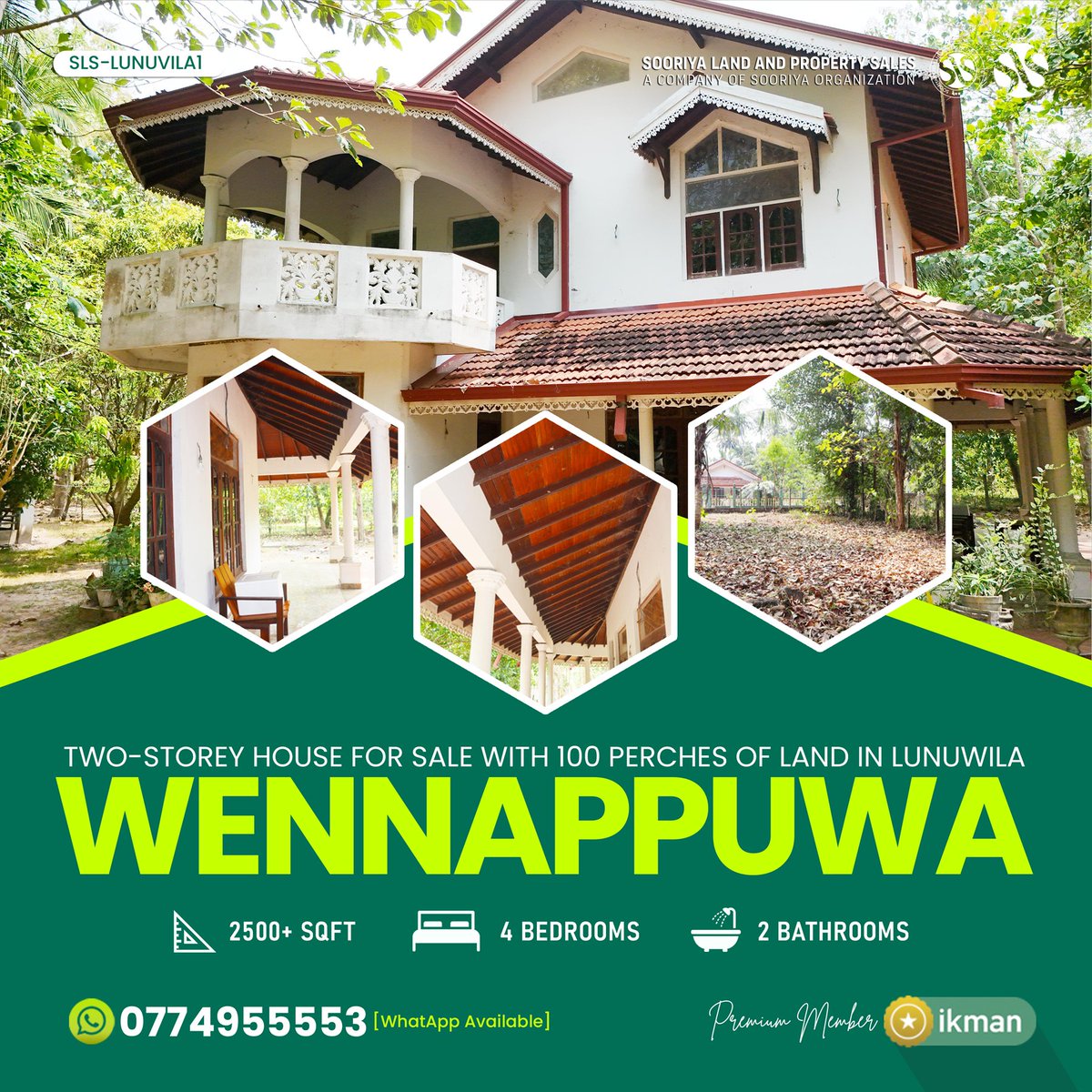 RealThusitha's tweet image. 🚩 A spacious countryside residence set on a large land extent in Lunuwila, offering privacy, greenery, and a peaceful environment—ideal for comfortable family living or a relaxed retirement lifestyle.

See more on ikman: ikman.lk/en/ad/house-fo…

#RealThusitha #Realtor #SriLanka