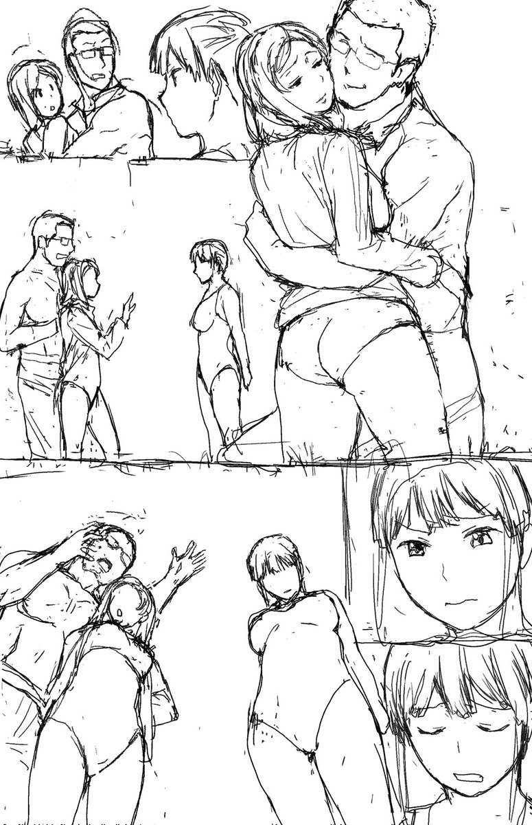 ちなみに途中でやめた同人です
ペン入れまではいったんですが、そこでやめちゃいました 