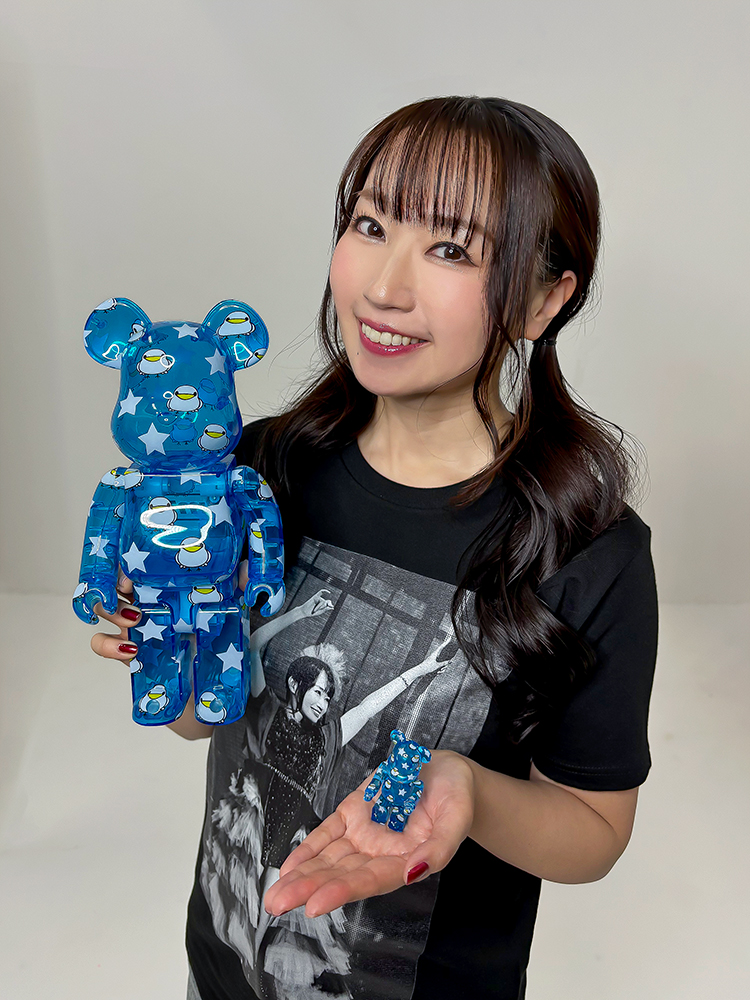 水樹奈々 コラボBE@RBRICK＆ミュージックアパレルブランド「Amplifier