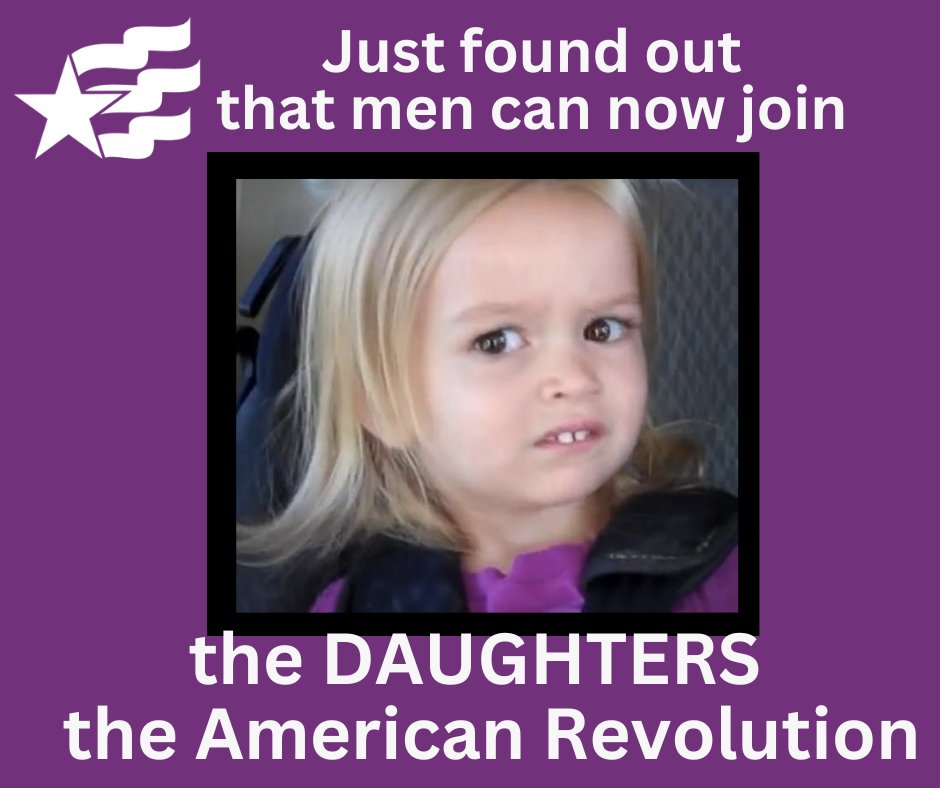 PriscillasGurl's tweet photo. @FundacionRubio @TodaysDAR ARE YOU KIDDING ME? The leaders of the Daughters of the American Revolution can't accurately define a woman &amp; DEFINITELY aren't honoring women by admitting trans-identifying males; honoring the founders of the all-women's society; or the members calling for a vote on the topic. https://t.co/8XDiVE0hIj