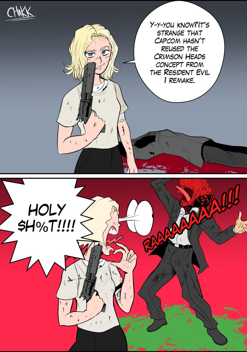 Something that happened to me while playing Resident Evil Requiem.