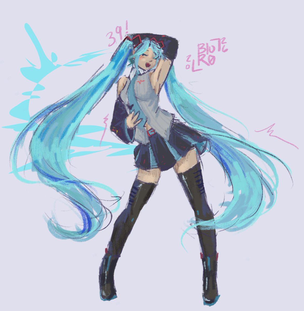 it’s miku day! （╹◡╹）