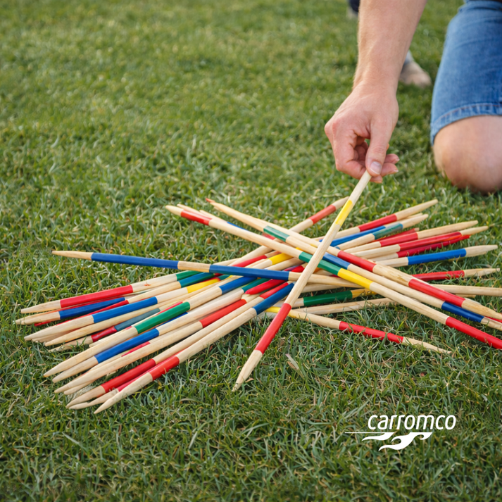 CarromcoGIL's tweet photo. Simple game. Surprisingly competitive.

Looks easy… until one stick moves the whole pile.

Giant Pick Up Sticks are one of those games where everyone says “just one more round.”

https://t.co/TUbyiBdTOP

#FamilyGames #ClassicGames #Carromco https://t.co/r5bTHLRUMS