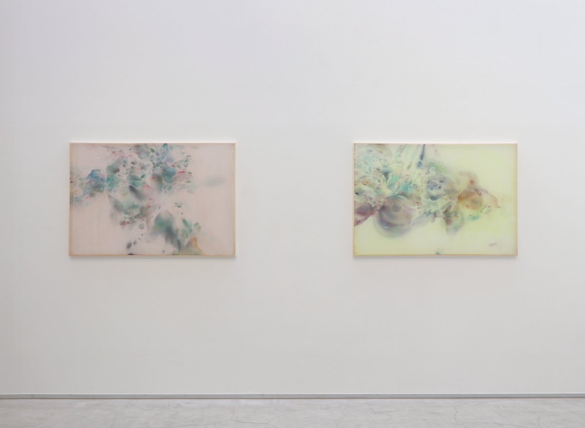 【Exhibition Statement】
今週も土曜まで、11:00–18:00で営業しております。

木村萌の絵を見ていると、まさに世界というものは、このようなありかたをしているのだという確信を強くする。＿＿
飯盛希（美術批評）による展示テキストを公開しています。
▽全文はこちら
lokogallery.com/archives/exhib…