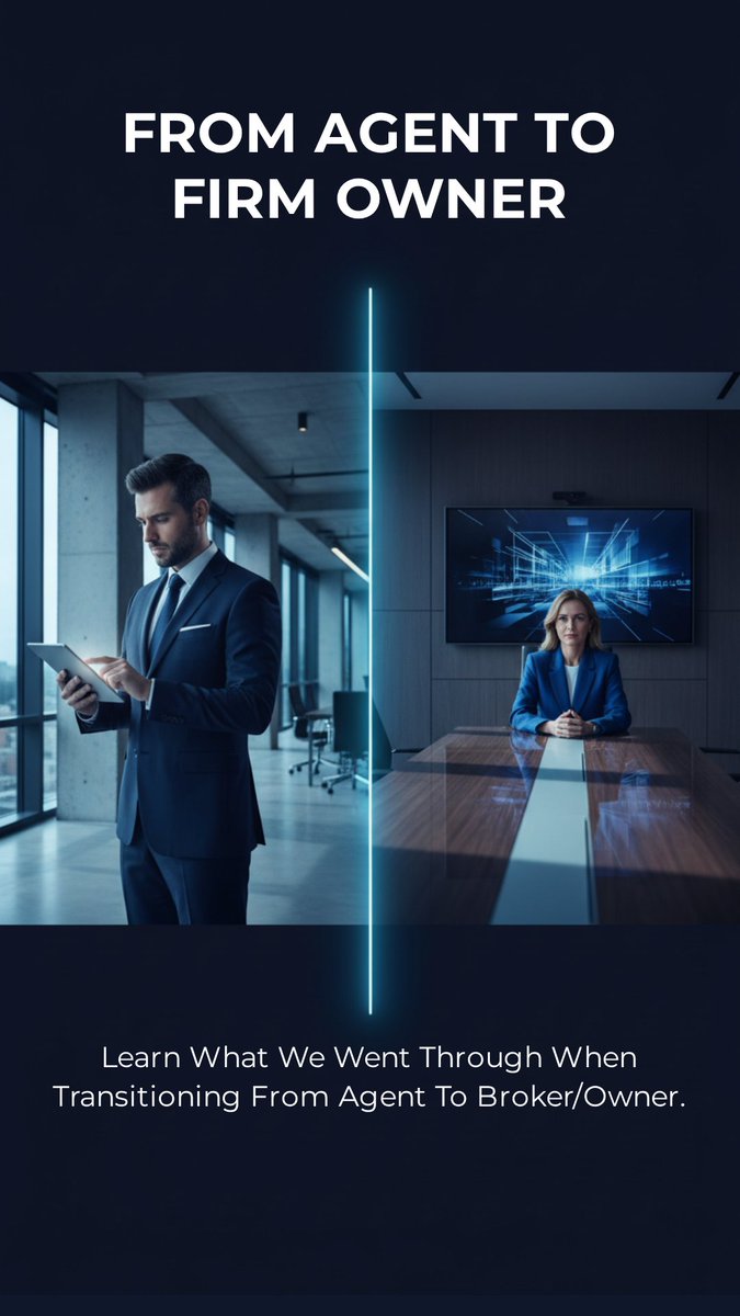 JoeKillinger's tweet image. We created a free booklet that shows exactly how we went from a CRE agent to a broker/owner. joekillinger.co/transitioning-… #realestate #realestateagent  @GeorgePinoCBI