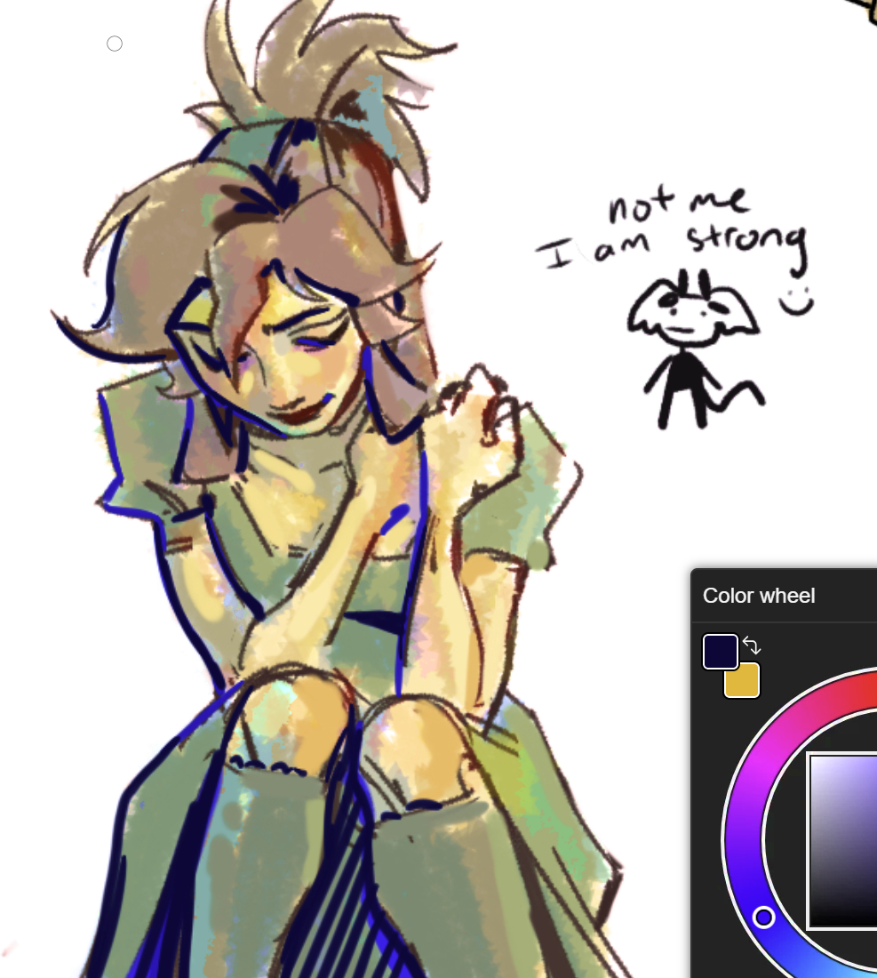 magma warmup- been too sick to draw