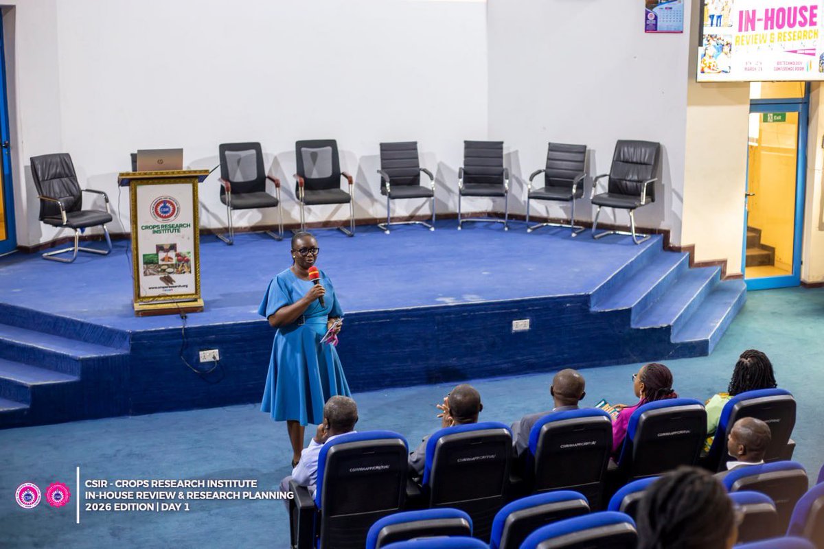 CSIR-Crops Research Institute tweet media