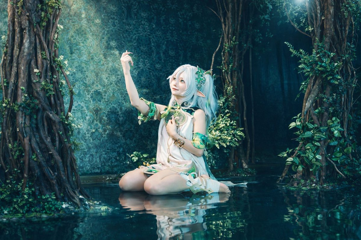 mintcosplayer's tweet photo. ナヒーダ🌱

#GenshinImpact  #Nahida #原神 
#コスプレ #cosplay
📸@25ma25hu 
🌳@2studiokomachi https://t.co/706FYHsVAH