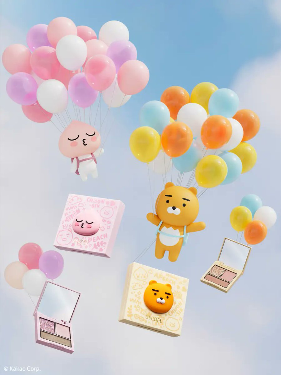 Kstyle_news's tweet photo. 「SNIDEL BEAUTY」がKAKAO FRIENDSとコラボ！とびきりキュートなスペシャルコレクションを発売
https://t.co/Nv651kZ0LK https://t.co/aALnExVBwW
