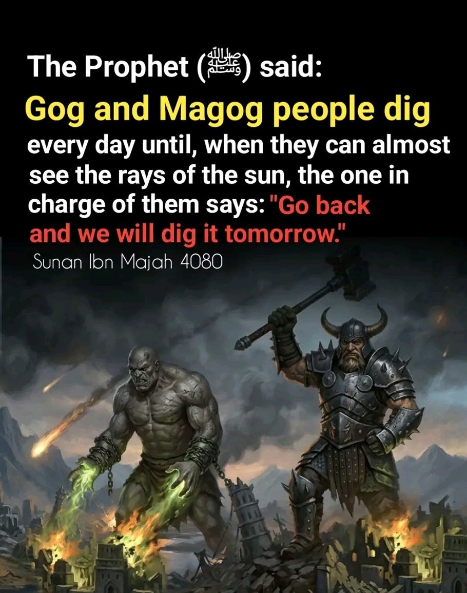 70thingxx's tweet photo. ⛏️ Digging daily, delayed by Divine Will — Gog & Magog bound till the Hour 🌒
#LastHour #gogandmagog https://t.co/W7y1JBN5R0