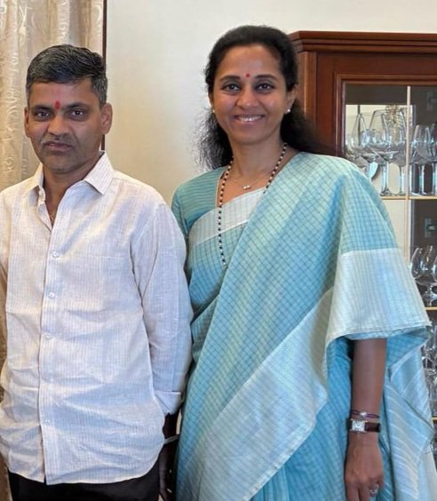 supriya_sule's tweet image. अहिल्यानगर लोकसभा मतदार संघाचे @NCPspeaks चे खासदार निलेश लंके आपणांस वाढदिवसाच्या हार्दिक शुभेच्छा! आपणांस निरोगी असे दीर्घायुष्य लाभो ही सदिच्छा! 

Wishing Member of Parliament Shri Nilesh Lanke (@INilesh_Lanke) Happy Birthday. Have a Healthy Year Ahead!

#FilePhoto