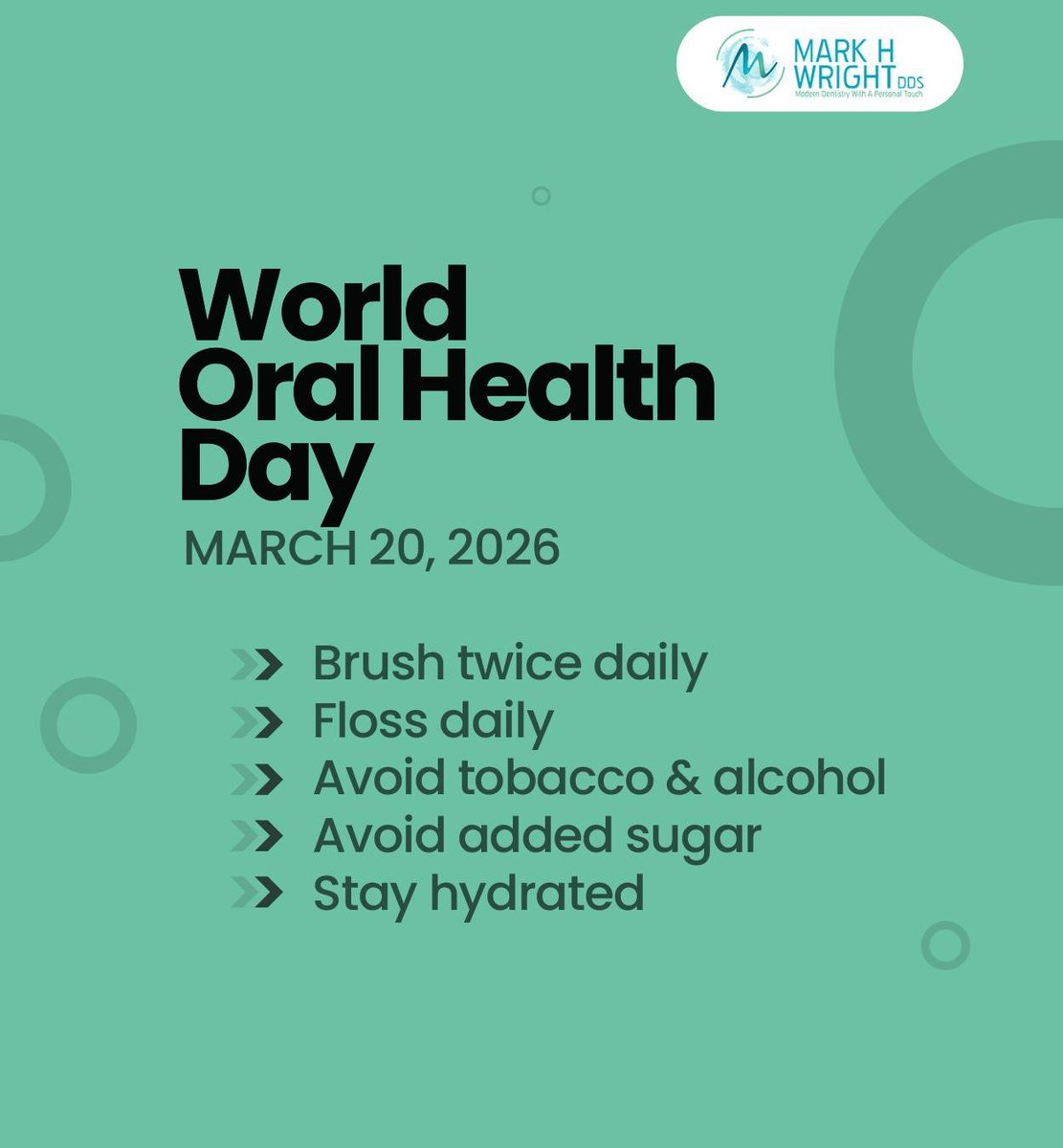 Good oral health can support your overall health. Make sure you follow these tips for better oral health; it's never too late to start taking care of yourself.
.
.
.
mhwdds.com
(719)-635-1622
930 N Cedar St, Colorado Springs, CO 80903, United States