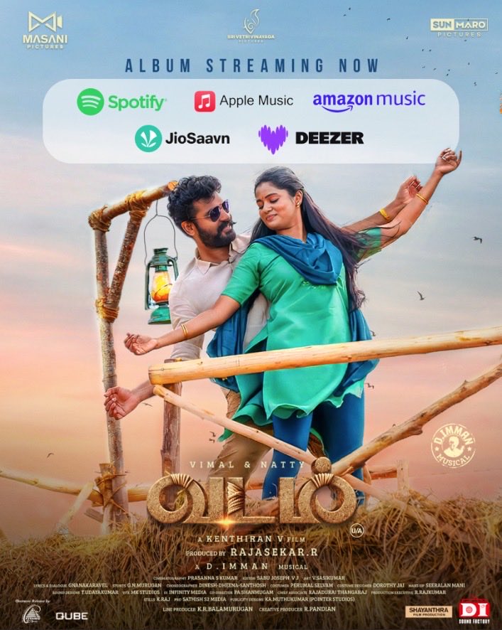 disoundfactory's tweet photo. The music of #VADAM is now streaming everywhere.
🎧 Tune in on all audio platforms.

A #DImmanMusical 
Praise God 

Link: https://t.co/nu5wkzah6u https://t.co/oa2QroUmEY