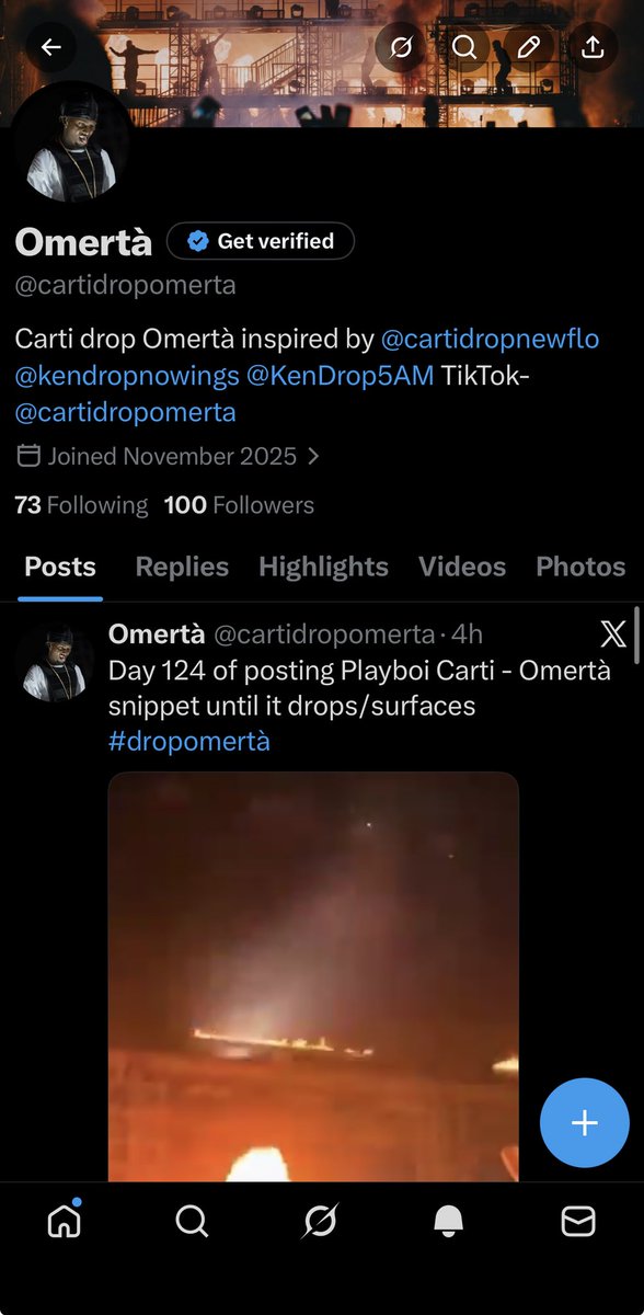 100 FOLLOWERS HOLY SHIT 
THANK YOU ALL #DROPOMERTÀ