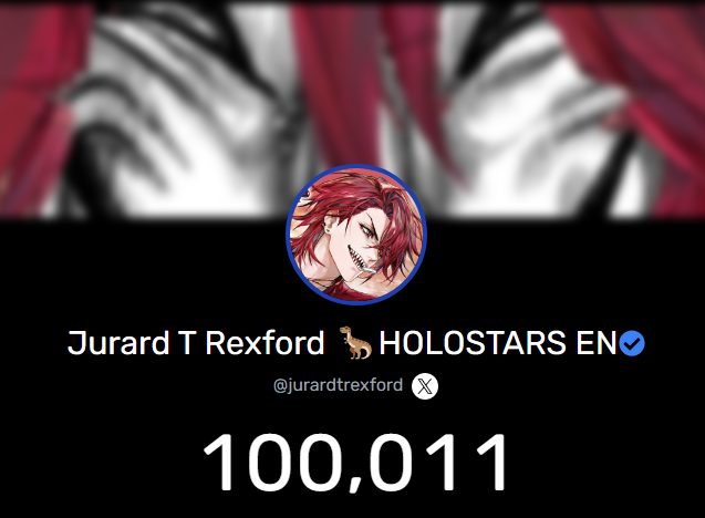 Jurard T Rexford 🦖HOLOSTARS EN tweet media