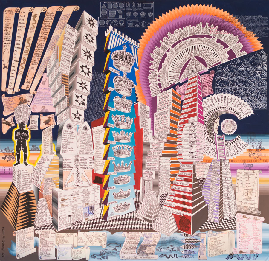 Pedro Friedeberg
JERARQUÍAS II
📸Frieze Magazine