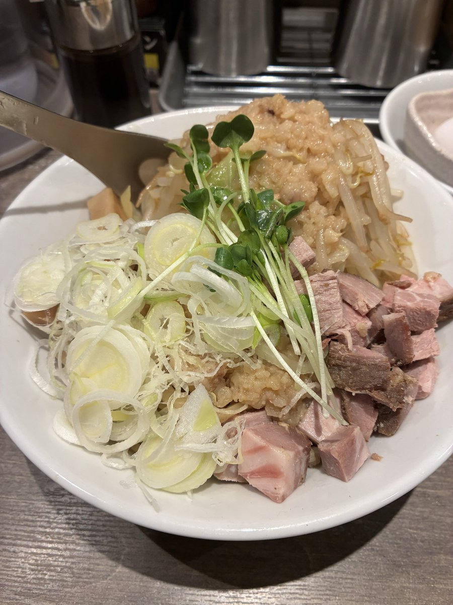 初まぜそば
★★★☆☆