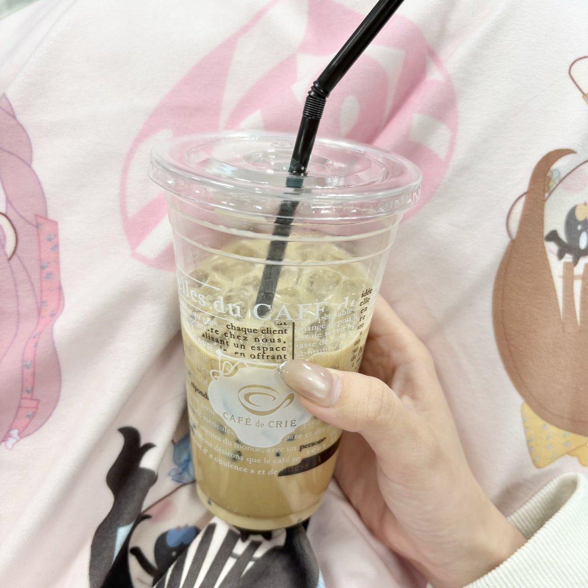 やっと飲めた！
美味しすぎる🤩🤩
カフェドクリエならわりといつでも飲めるの嬉しい、、