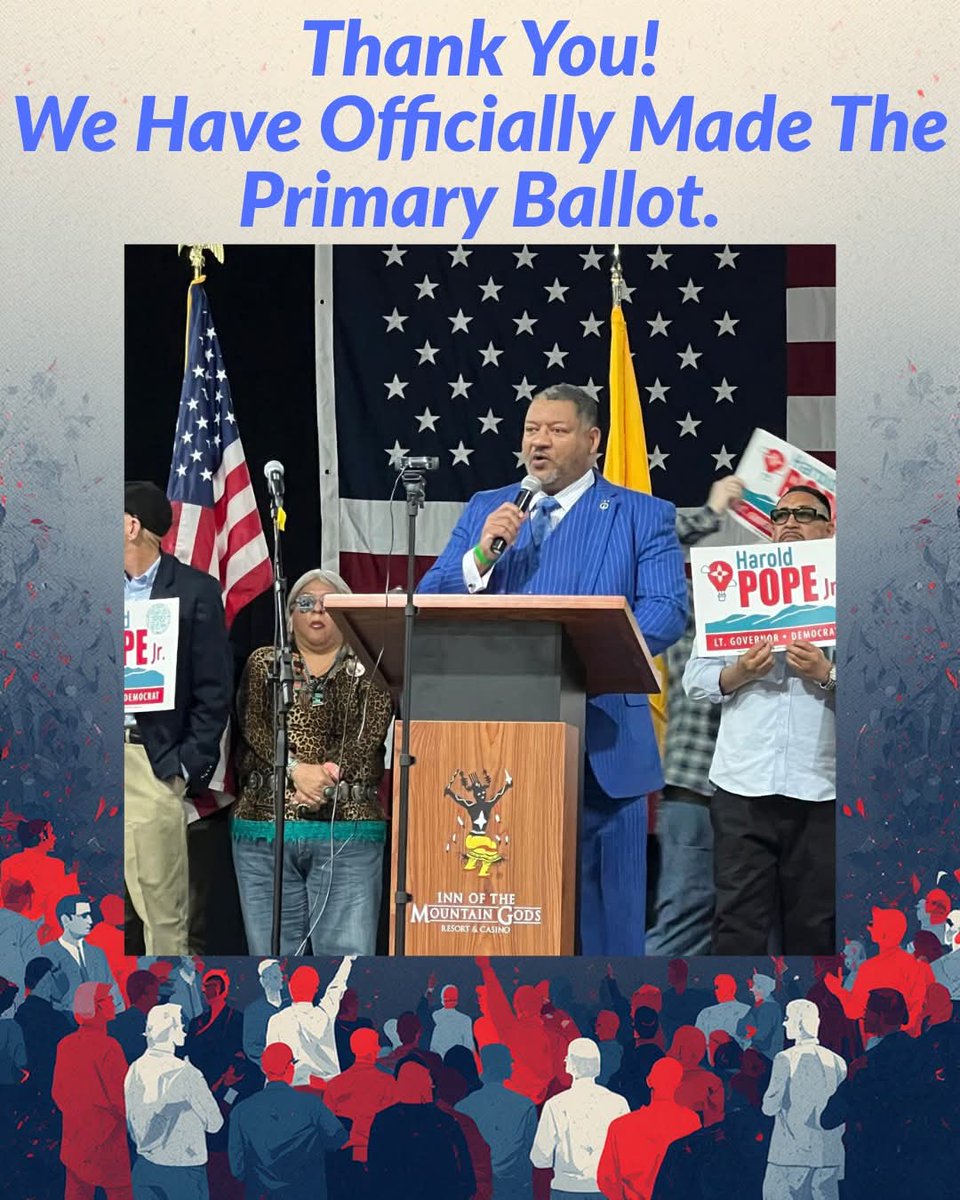 Sen. Harold Pope Jr. Candidate for Lt. Governor tweet media