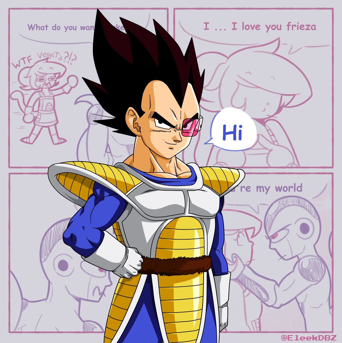 It looked funnier in my head😔... sorry 😭

#DBZ #DragonballZ #Frieza #yumeship #Selfship #sorrynotsorry