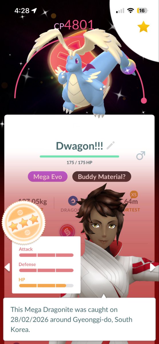 angust322's tweet photo. I love my dwagon 🫡

#PokemonGo #Pokemon #Dragonite https://t.co/s3PdeYZk64