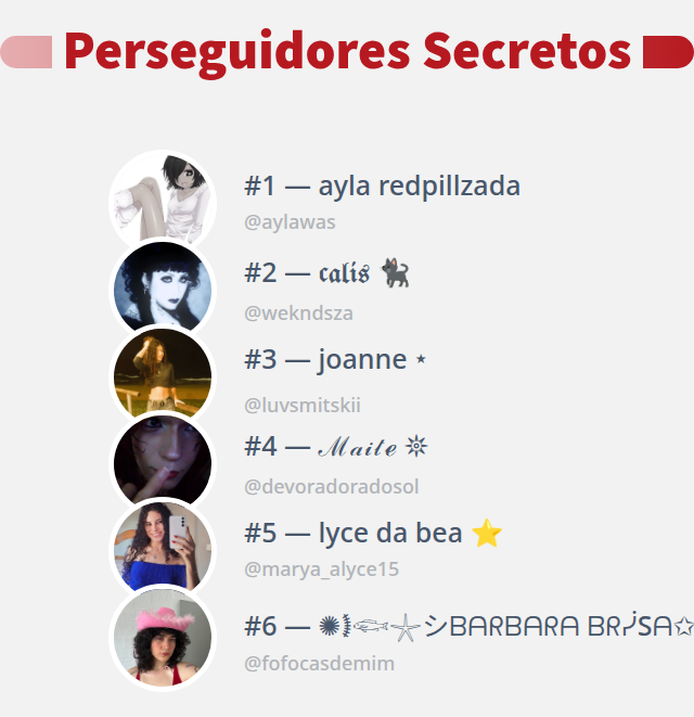 Acabo de descobrir quem visitou meu perfil no Twitter!

⠀➡️ infinitetweet.me/secret-stalker…