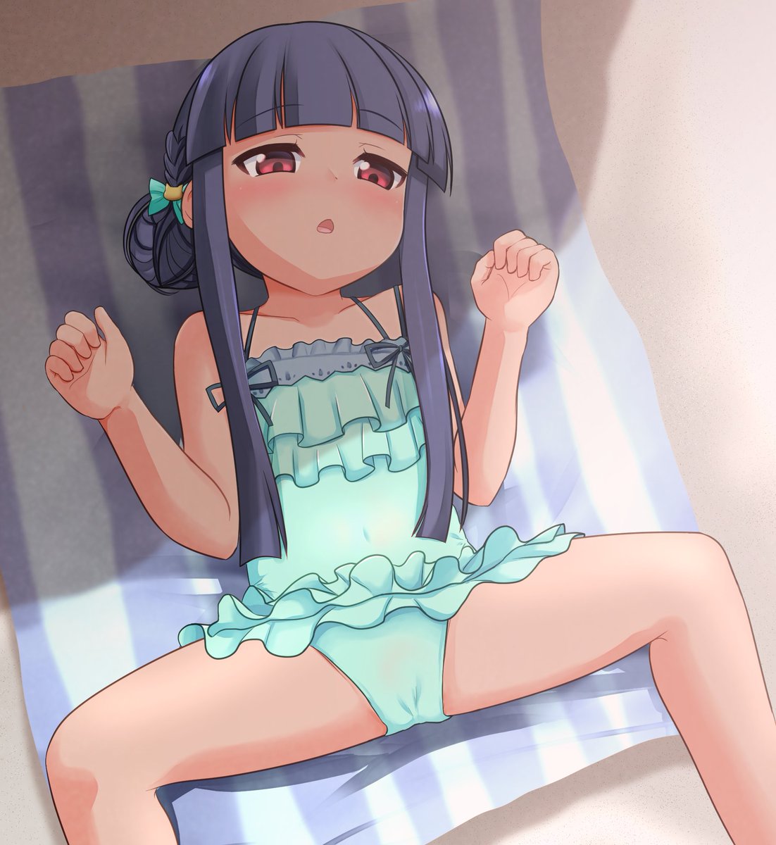 雪が降っているので雪美はいいぞしておく 