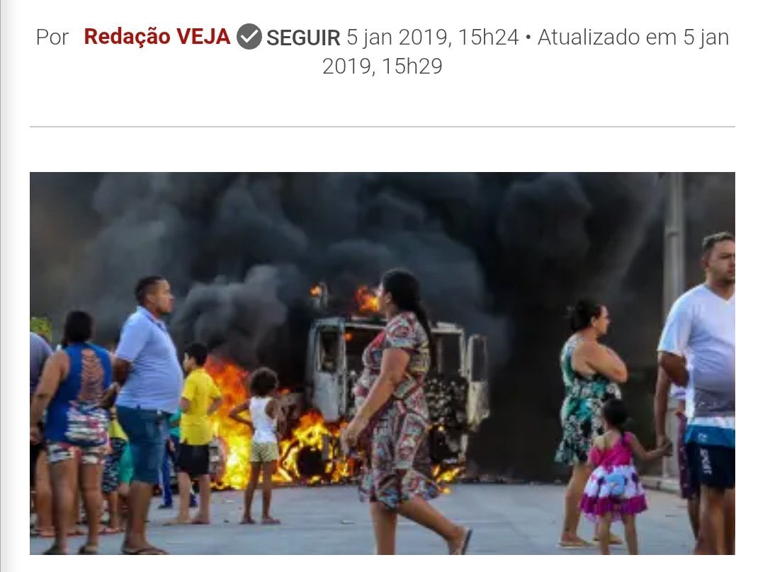 Trump manda papo torto sobre terrorismo no Brasil e a mídia dos EUA começa a sugerir que Fortaleza passa por um grande problema com gangues de drogas, ilustrando a matéria com uma imagem de 2019.

Tão querendo fazer da gente o próximo alvo de “invasão democrática”
