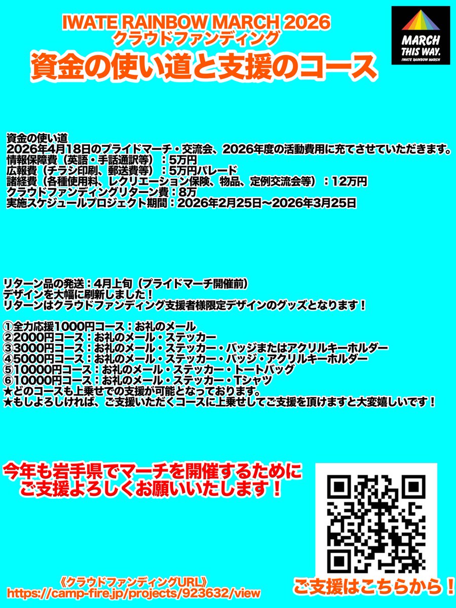 いわてレインボーマーチ #IRM tweet media