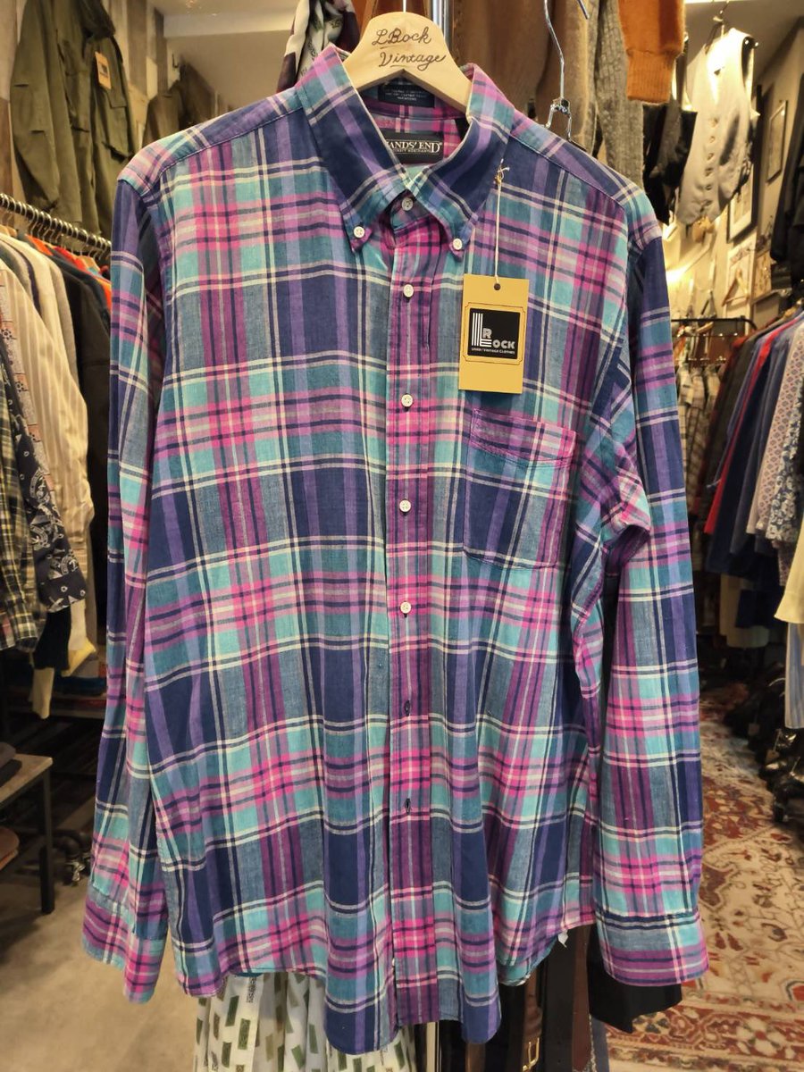 Lucky_Virus_'s tweet photo. NEWアイテム✨

【1970s~LANDS'END】
B/D COTTON SHIRT
MADE IN USA
Size:L https://t.co/Qe5PDWinyH